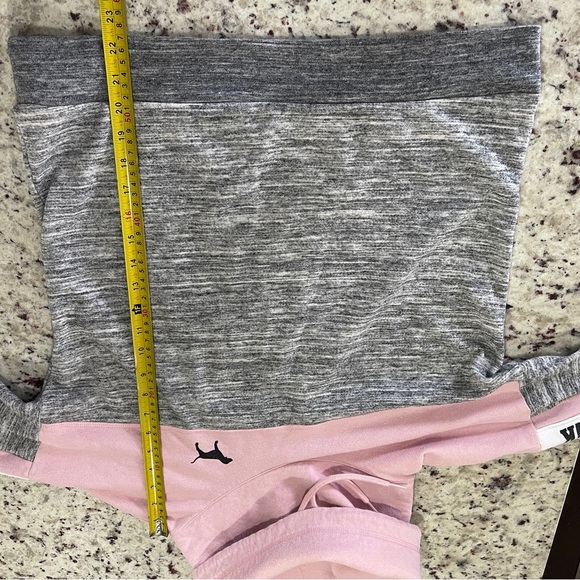 Victoria’s Secret Pink High Cowl Neck Pullover Size XS Sweatshirt Colorblock - Picture 8 of 8